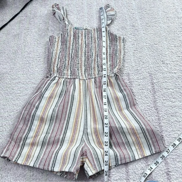 NWT Hayden and Angie Girls Jumpsuit Romper and Tank Tropical Summer Size Large - Picture 6 of 15